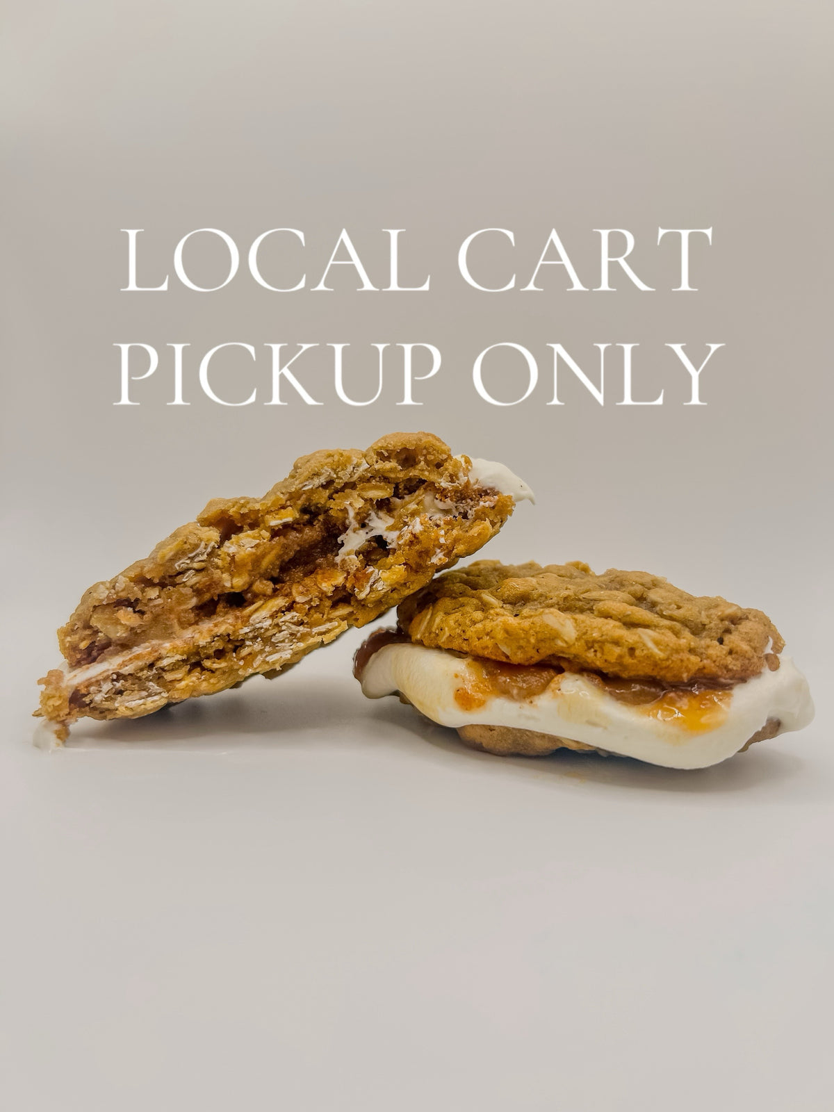 Salted Caramel Apple Oatmeal Cream Pie